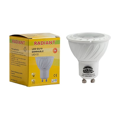 GU10 LED 7w 3000K Dimmable