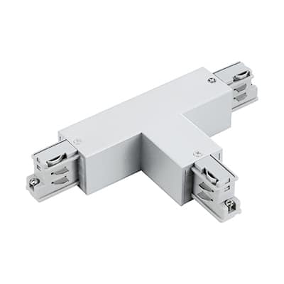 Track TP 3 Circuit Connector T Joint White 230v
