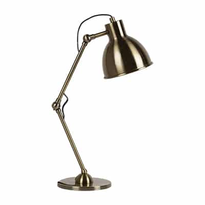 Jean Adjustable Table Lamp Antique Bronze 1xE14