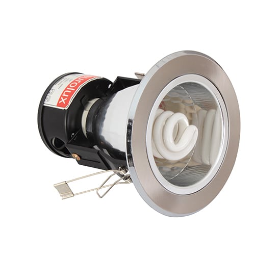 ***Round Straight Recessed 889mm D/L Excl 1 X E27 60w GLS