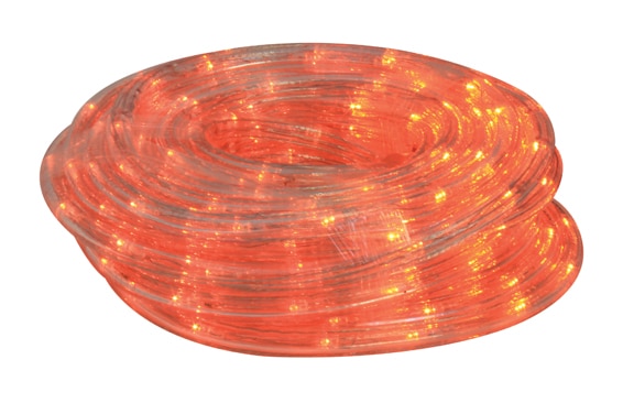 LED 10m Rope Light Orange 8 Function