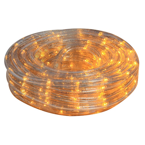 LED 10m Rope Light Yellow 8 Function