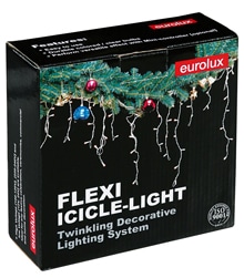 Icicle Light Clear 120 LED Lamps