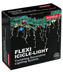 Icicle Light Clear 90 LED Lamps