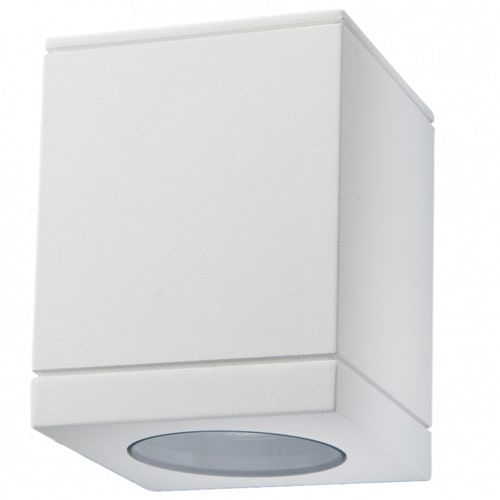 Echo Square Outdoor D/Light White