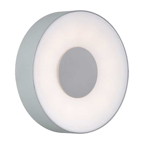 Ublo Round Ceiling/Wall Light Silver LED 8w