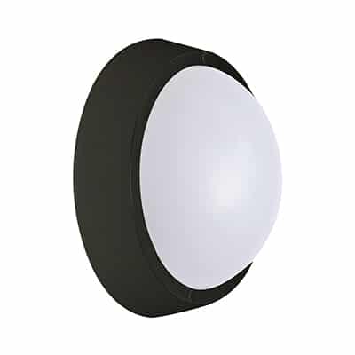 Bulkhead Round Black LED 1x18w 4000K