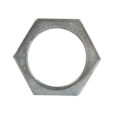 Locknut 25mm Hexagon Galvanised