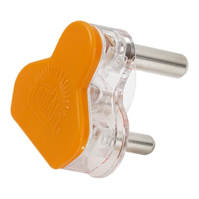 Plug Top 16Amp 3Pin (Radi Plug) Orange