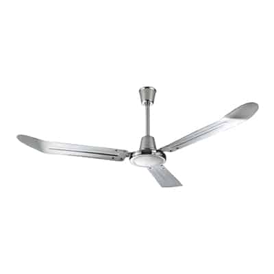 Swift Ceiling Fan With Wall Control Satin Chrome Pack X1