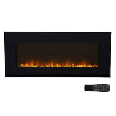 Fireplace Decorative Flat Indoor With Plastic Crystals 1800w