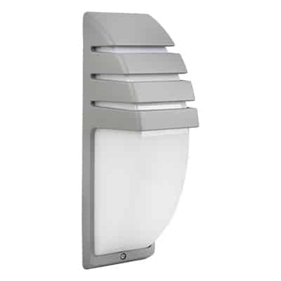 Picket Wall Light Outdoor Silver 1xE27