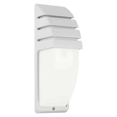Picket Wall Light Outdoor White 1xE27