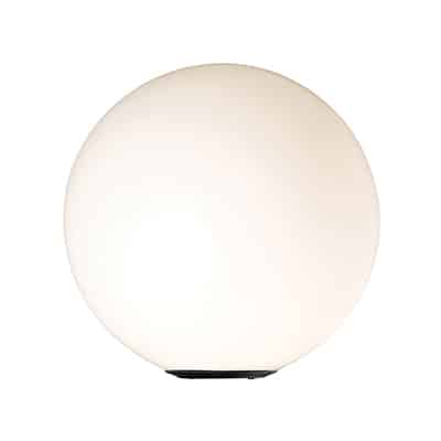 Sphere Pole Light E27 550mm/76mm Pole Excluded Black