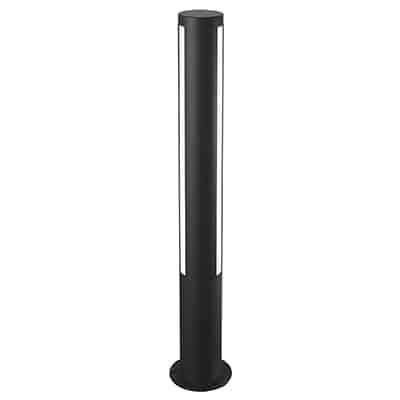 Bollard Aluminium Black LED 1×11.5w