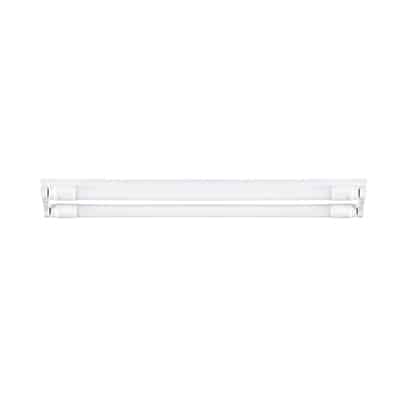 4FT Double Eco Open Channel T8 2x18w 1230mm Wired For LED