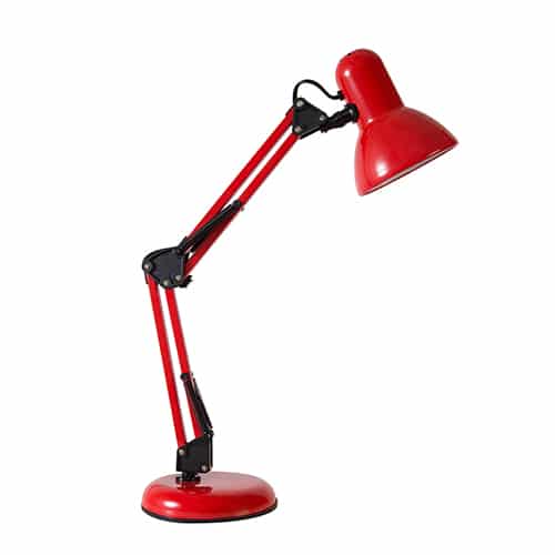 Adjustable T/Lamp Red E27 1x40w