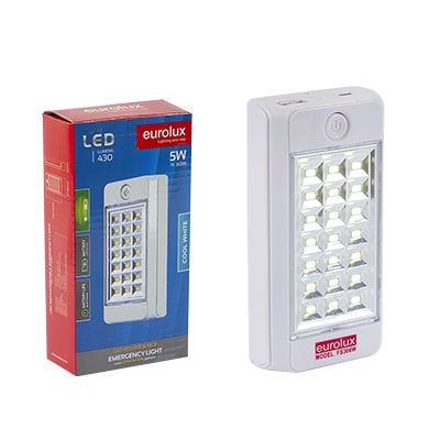 Rechargeable Emergency Light LED 5w 6000-7500K