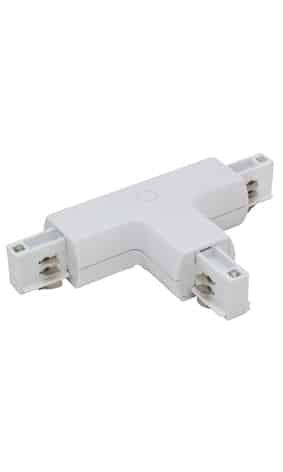 ***DISC***Xin T Connector White 3 Circuit