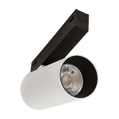 Magnetic Track Spot LED 12w White 3000K Dimmable