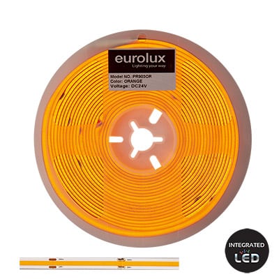 COB Strip Light 5m LED 10w/m Orange