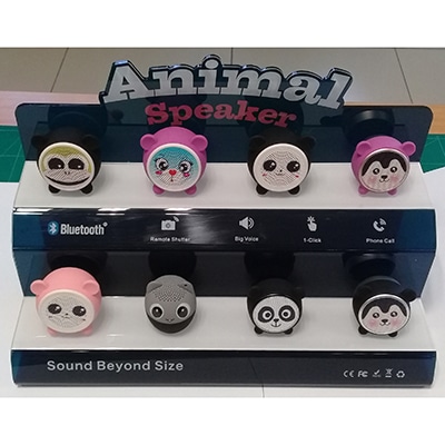 DISC…Animal Face Bluetooth Speaker Stand
