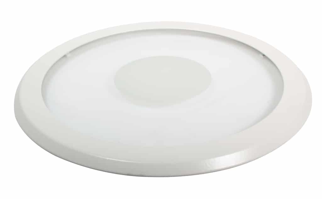 ***DISC***FLUSH & CENTER FROSTED GLASS