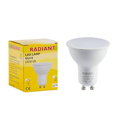 GU10 LED 5w 6500K Non Dimmable