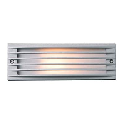*** Disc *** Brick Light Outdoor Recess Grill White PL 1x18w